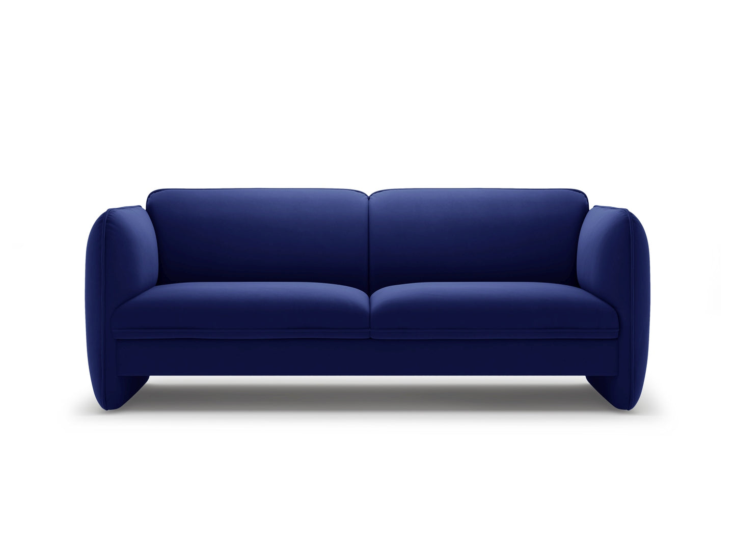 Georgia — Sofa (204x90x80 cm) Cobalt (Magic Velvet 2296)