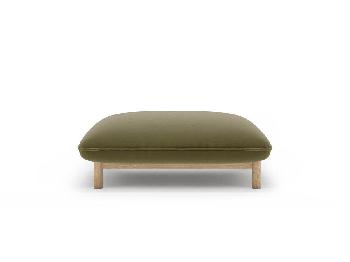 Ada — Pouf (95x65x44 cm) Light Green (Casino Forest)