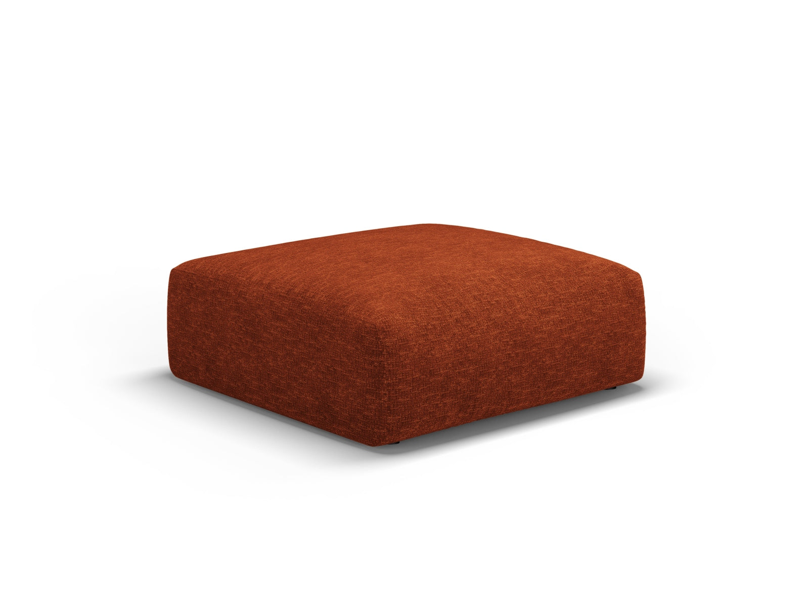 Matera — Pouf Terracotta (Haga 44) Must plastik vasak