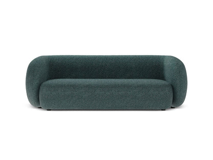 Kate — Sofa Green Blue Melange (Puente 39) Black Plastic