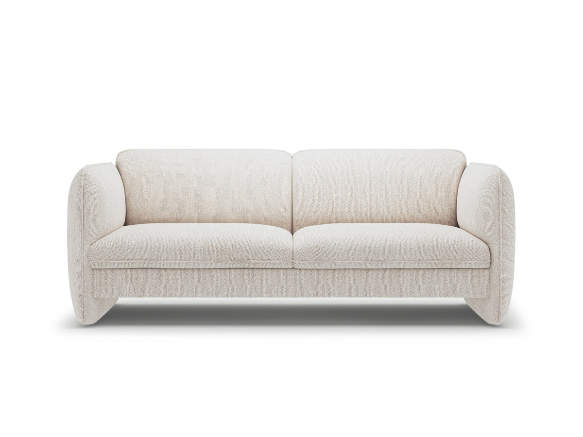 Georgia — Sofa (204x90x80 cm) Light Beige (SILENCIO 06)