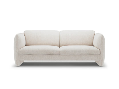 Georgia — Sofa (204x90x80 cm) Light Beige (SILENCIO 06)