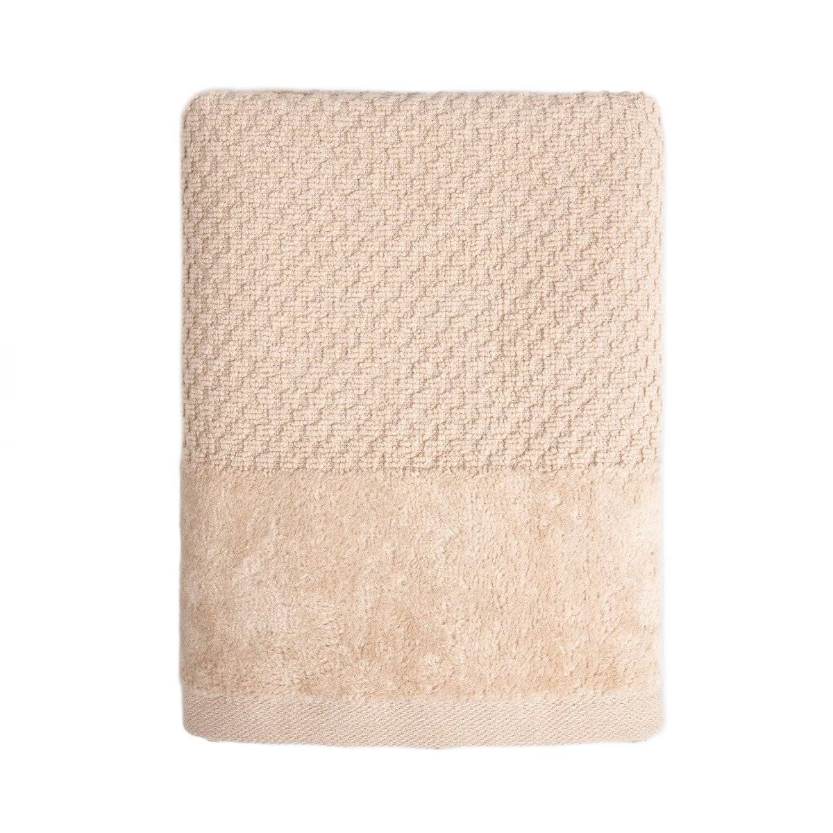 NASIA Cotton Beige Towel 50x90 cm