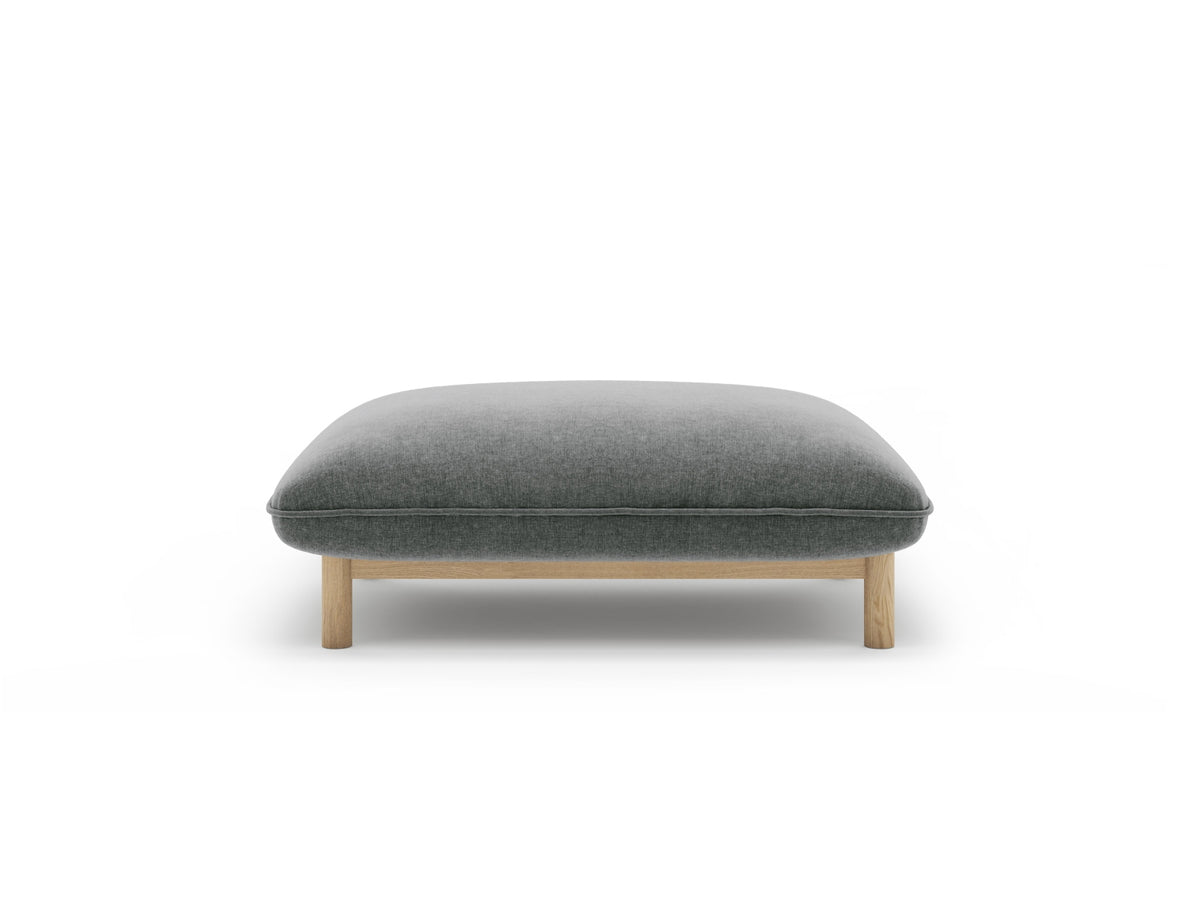 Ada — Pouf (95x65x44 cm) Dark Grey (Wind 89)