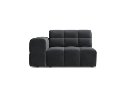 Jennifer — Modular Sofa (106x102x78 cm) Grey (Bluvel 14) Left