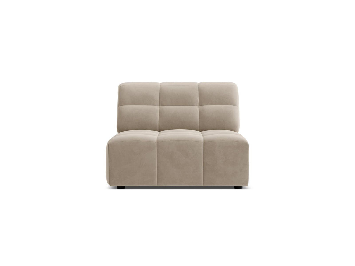 Jennifer — Modular Sofa (80x102x78 cm) Dark Beige (Bluvel 30)