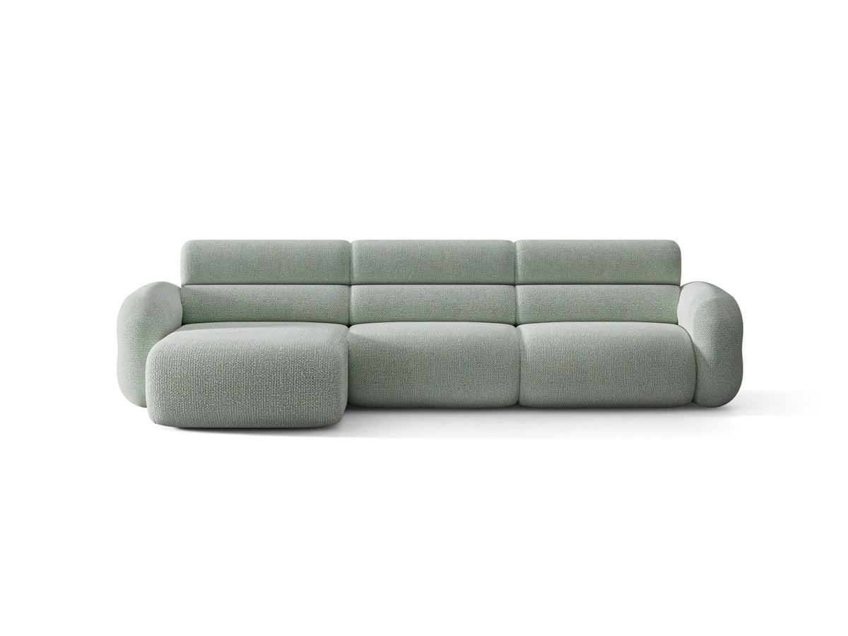 Neo — Corner Sofa (305x165x83 cm) Muted Blue (SILENCIO 72) Left