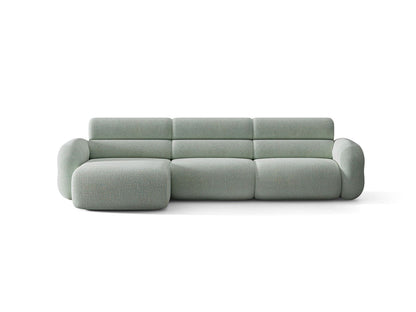 Neo — Corner Sofa (305x165x83 cm) Muted Blue (SILENCIO 72) Left