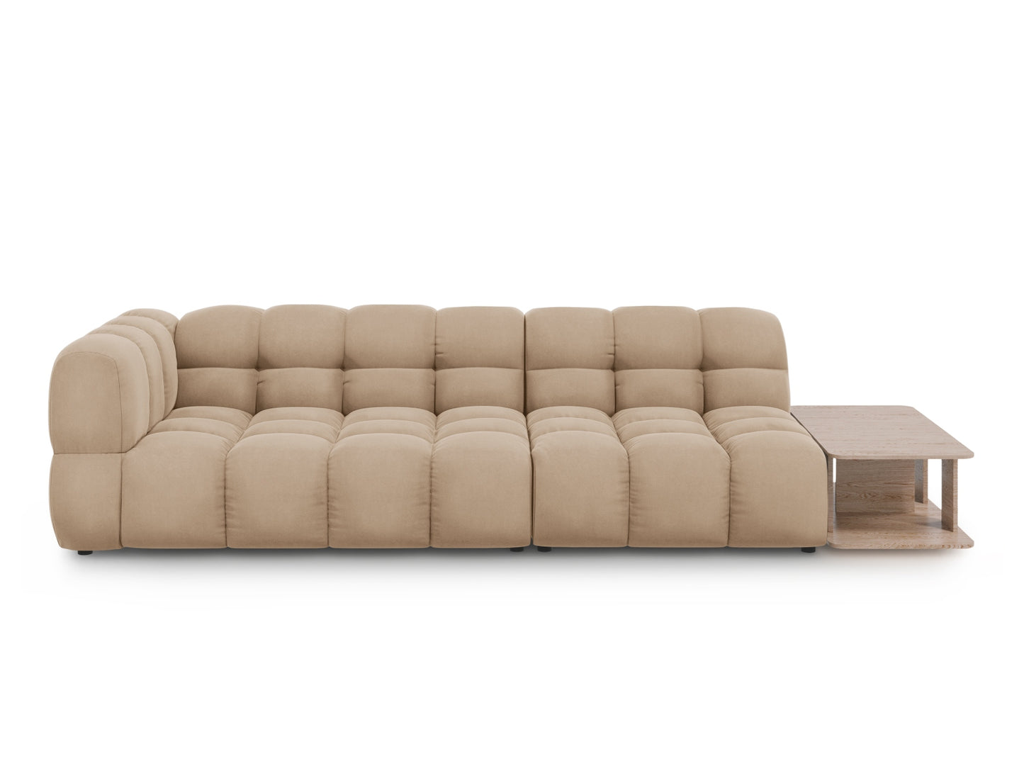 Sky — Sofa Sand (Casino Lion) Black Plastic Right