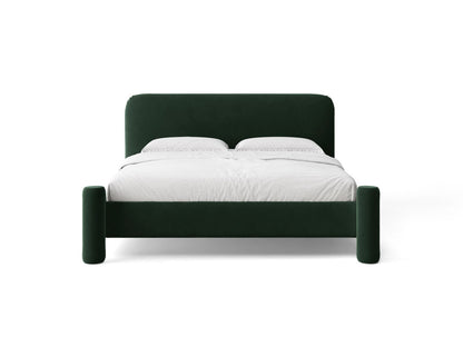 Vera — Bed (164x223x100 cm) Bottle Green (Casino Deep Green)