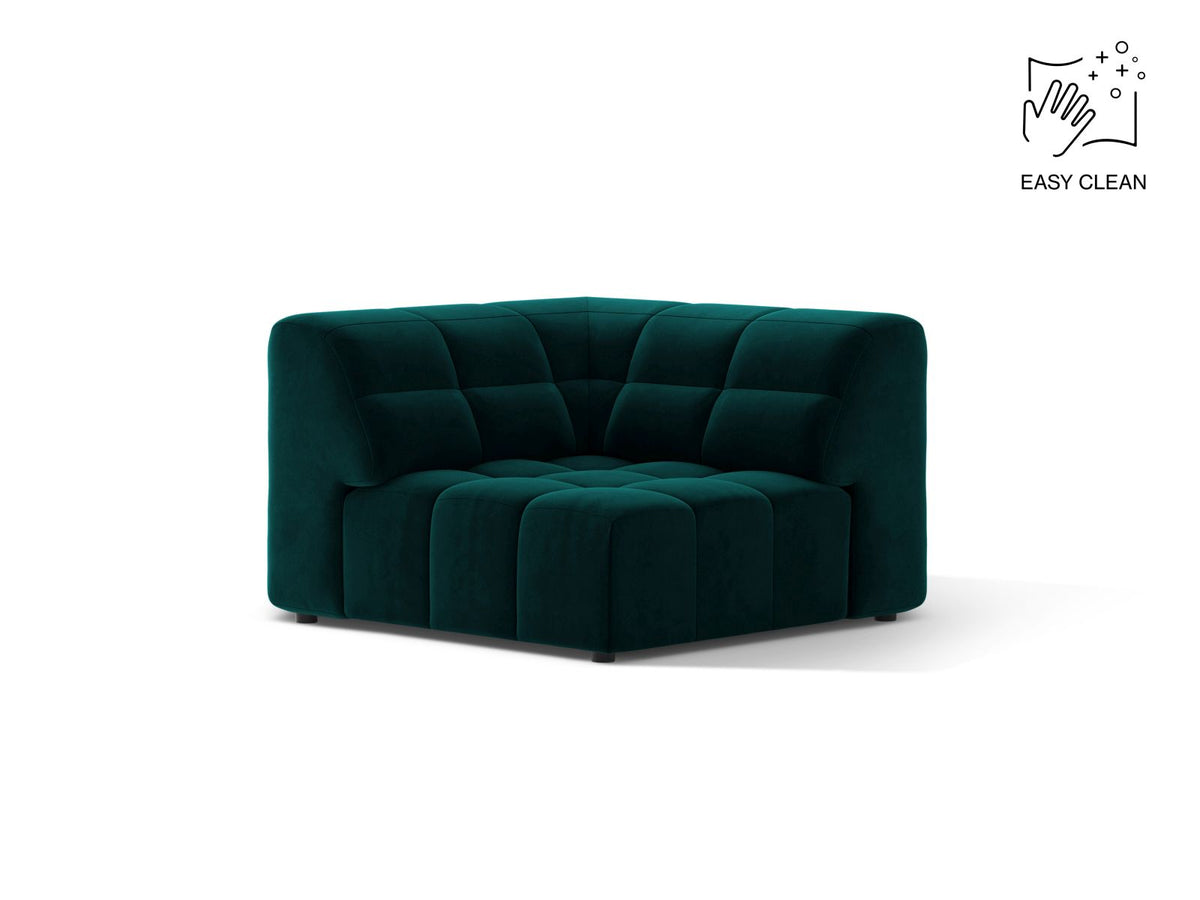 Jennifer — Modular Sofa (99x99x78 cm) Deep Petrol (Venus 2911)