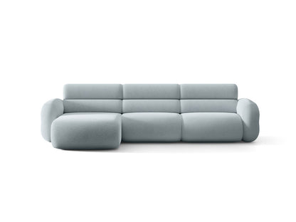 Neo — Corner Sofa (305x165x83 cm) Light Blue (Baloo 2086) Left