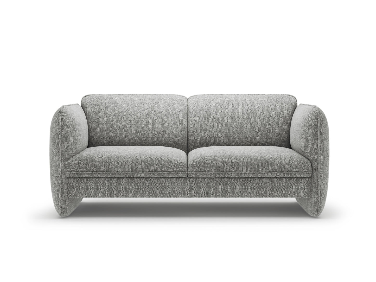 Georgia — Sofa (168x90x80 cm) Grey (SILENCIO 86)