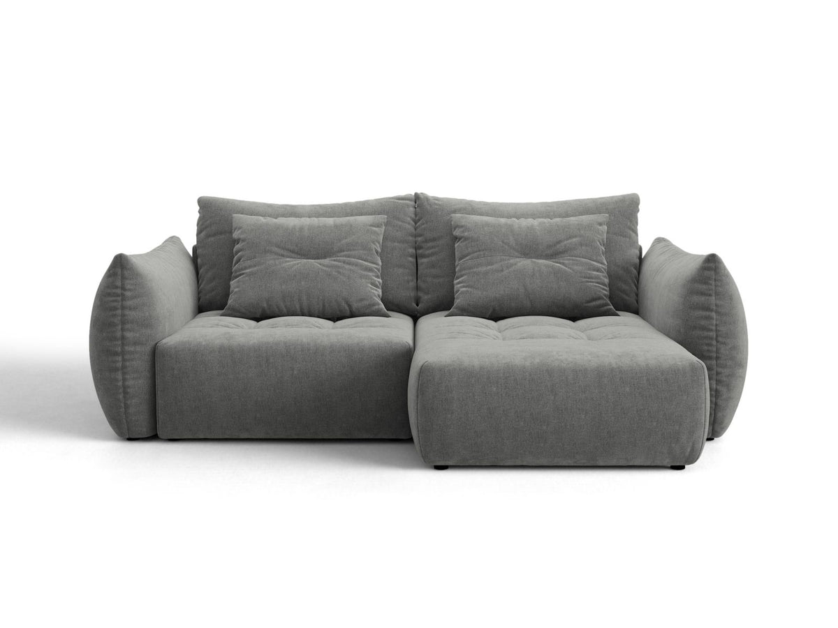 Bloom — Sofa (250x152x87 cm) Dark Grey (Wind 89) Right