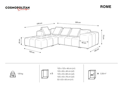 Rome — Corner Sofa