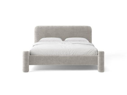 Vera — Bed (204x223x100 cm) Light Grey (Perfect Harmony 80)