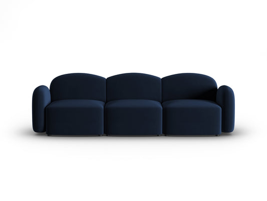 Blair — Sofa Royal Blue (Casino Deep Blue) Black Plastic