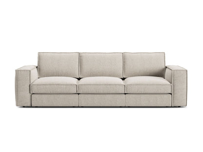 Pola — Sofa Sand (BABEL SAND) Black Plastic