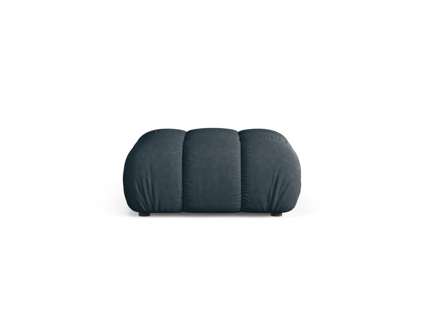 Bellis — Pouf Deep Petrol (Liberty 13) Black Plastic