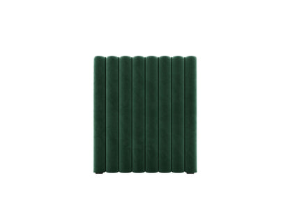 Mistero — Headboard Green (Paris Green) Black Plastic