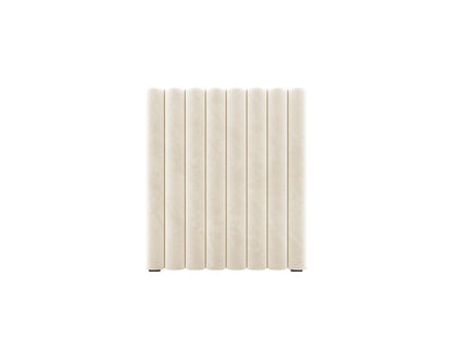 Mistero — Headboard Beige (Paris Cream) Black Plastic
