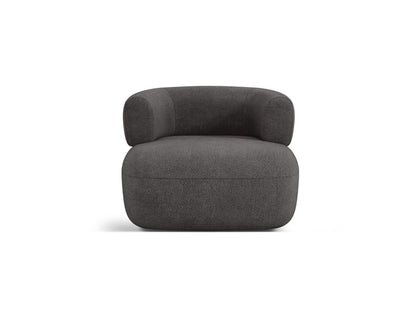 Jenny — Armchair Grey (Now or Never 92) Black Plastic