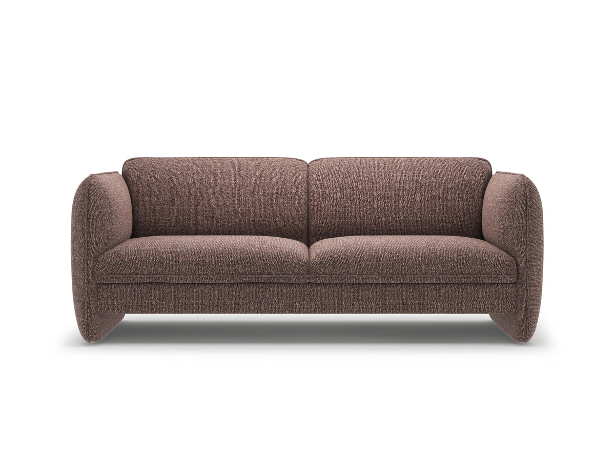 Georgia — Sofa (204x90x80 cm) Brown (SILENCIO 27)