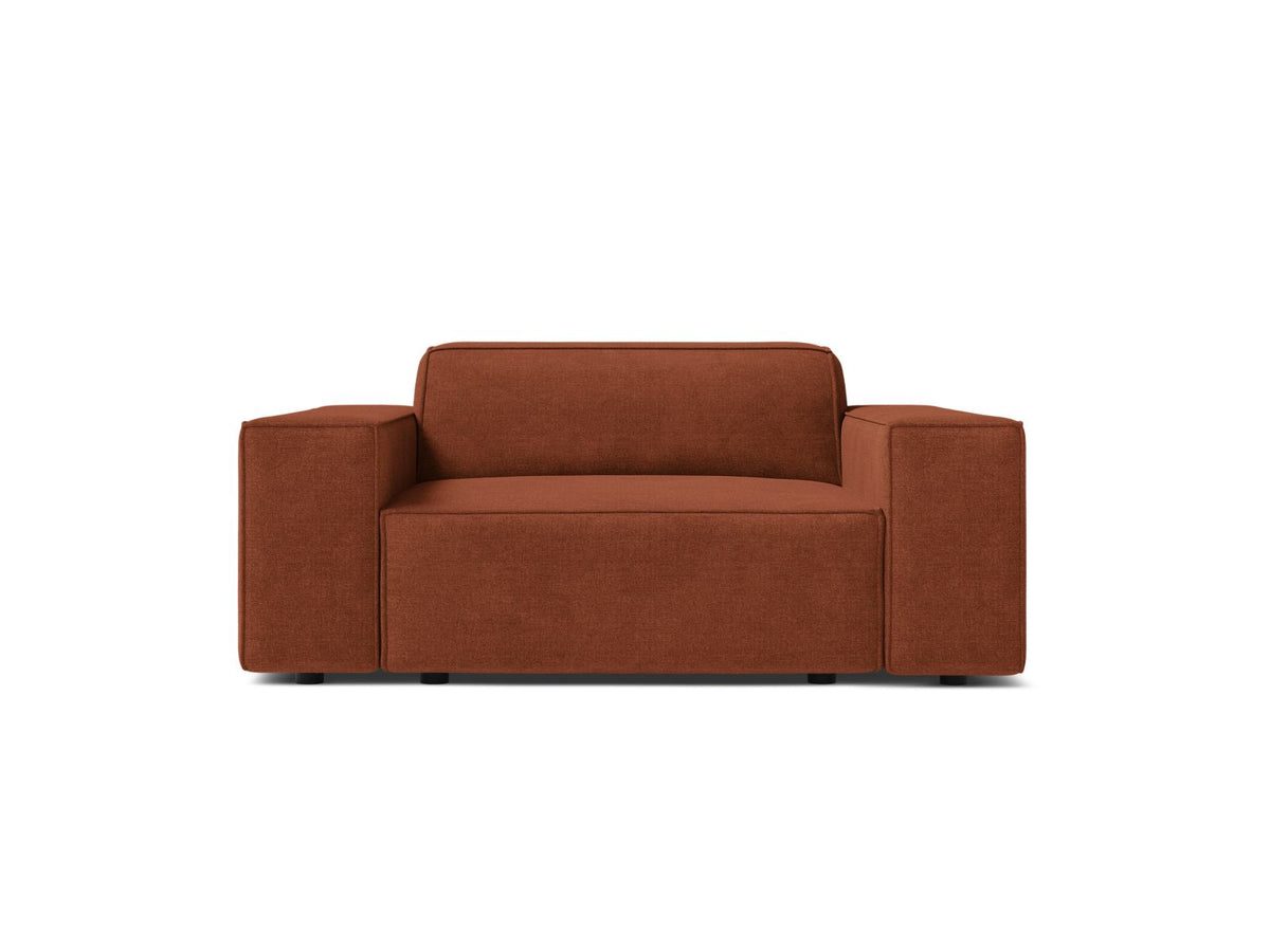 Jodie — Armchair Brick (Liberty 9) Black Plastic