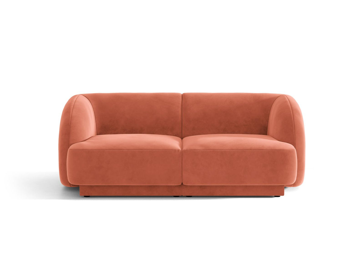 Miley — Sofa Coral (Venus 2933) Black Plastic