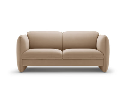 Georgia — Sofa (168x90x80 cm) Almond Beige (Magic Velvet 2282)