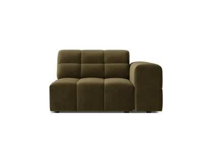 Jennifer — Modular Sofa (106x102x78 cm) Green (Bluvel 77) Right