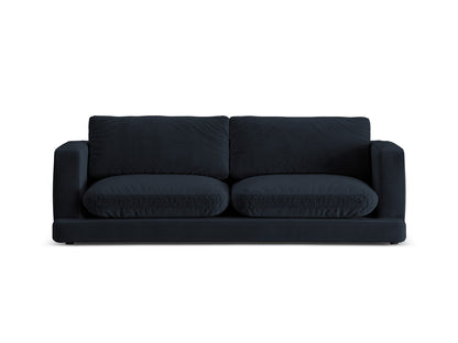 Ibiza — Sofa Dark Blue (Riviera 79) Black Plastic