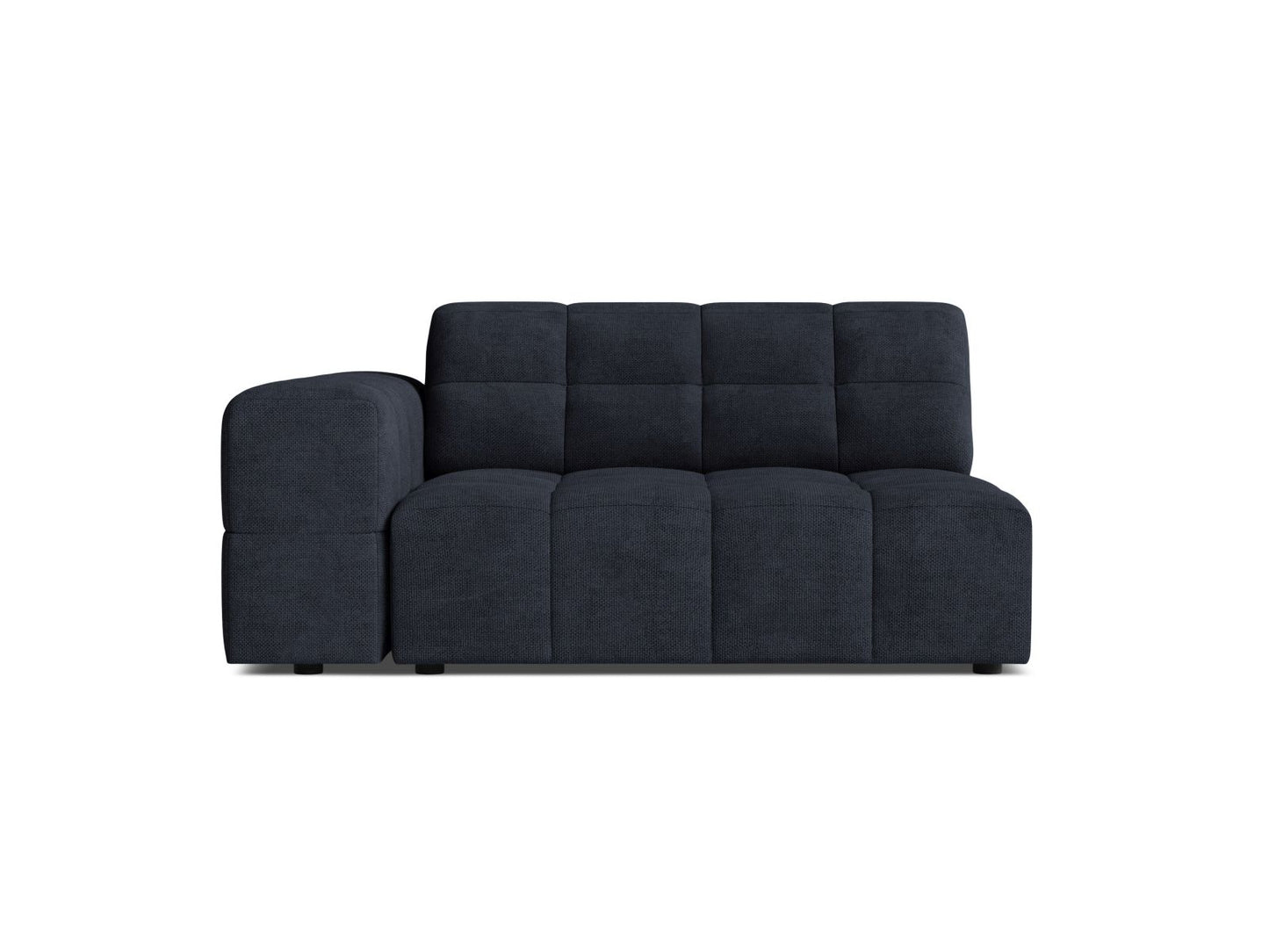 Jennifer — Modular Sofa (126x102x78 cm) Navy Blue (Eden 16 Deep Blue)