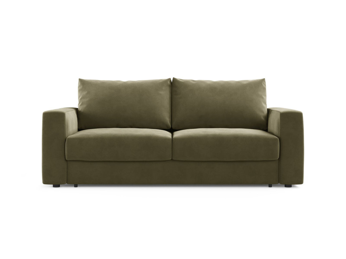 Grena — Sofa Green (Salvador 8) Black Plastic