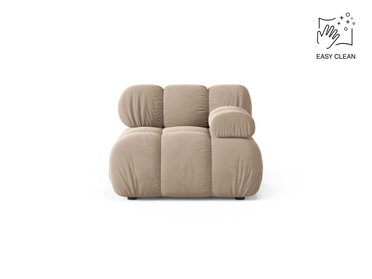 Bellis — Modular Sofa (94x94x70 cm) Beige (Venus 2928) Right