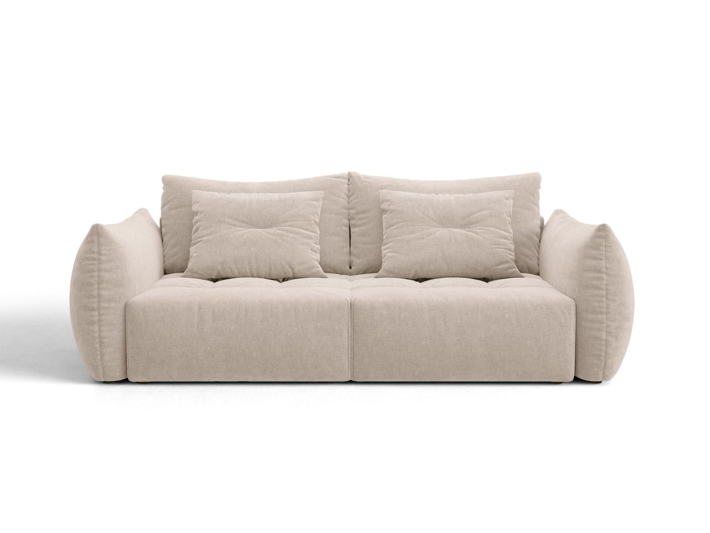 Bloom — Sofa (250x108x87 cm) Light Beige (Wind 05)