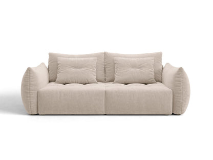 Bloom — Sofa (250x108x87 cm) Light Beige (Wind 05)
