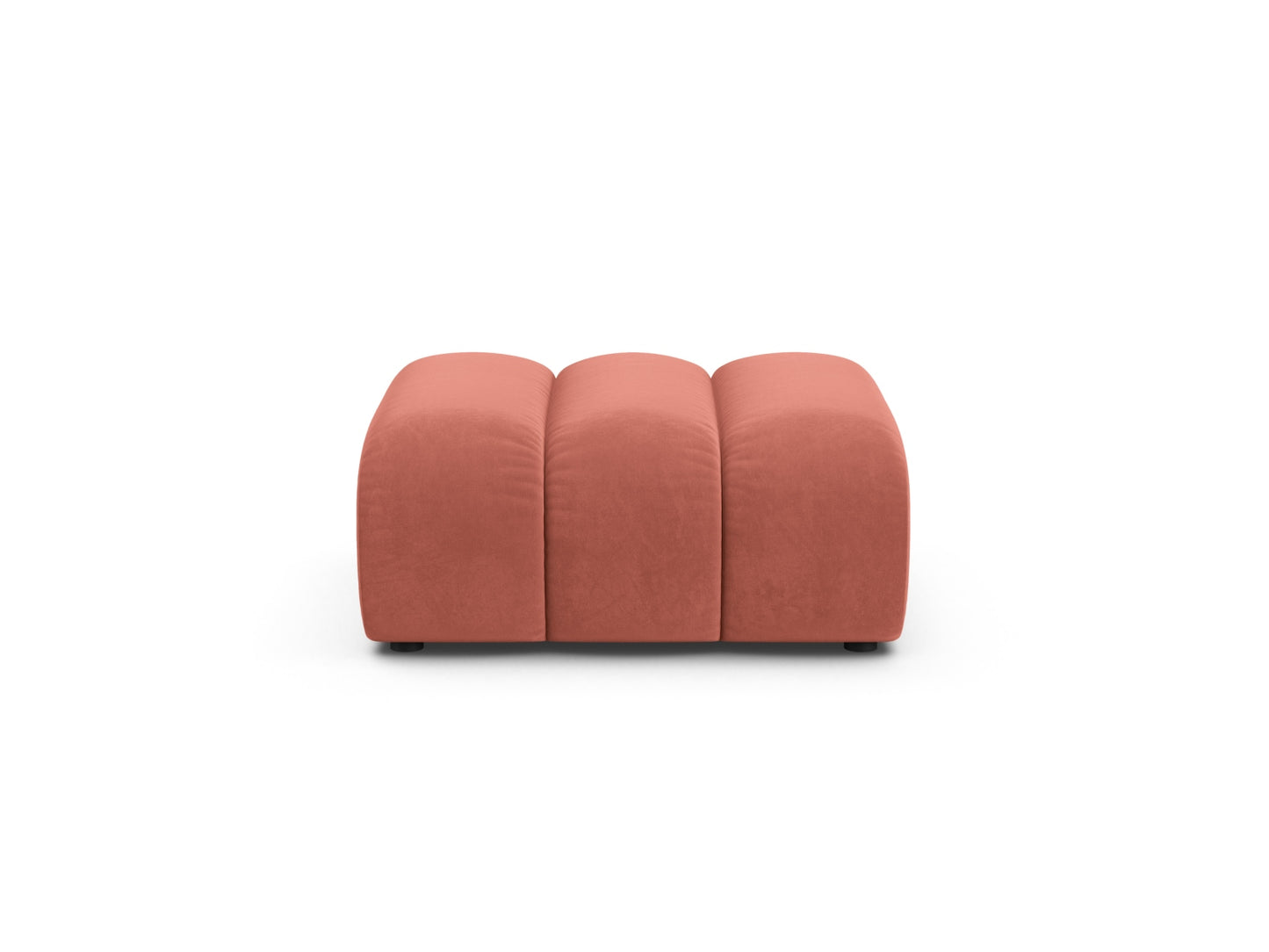 Lupine — Pouf Coral (Salvador 12) Black Plastic