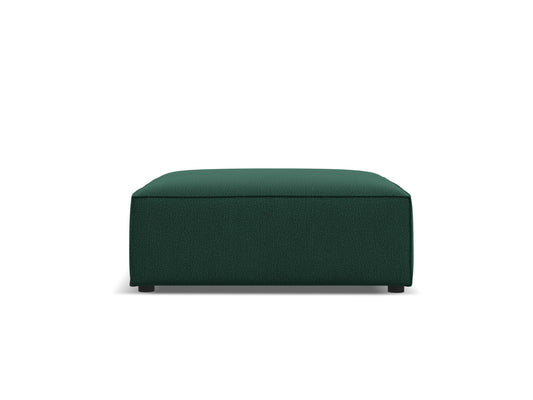 Jodie — Pouf Green (Megan 359) Black Plastic