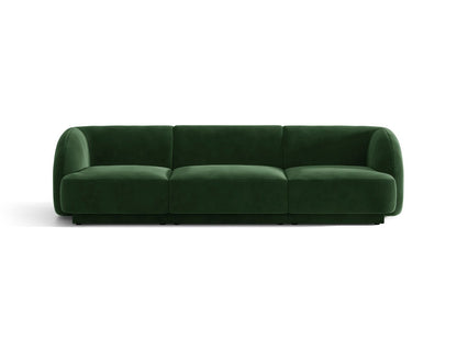 Miley — Sofa Bottle Green (Venus 2940) Black Plastic