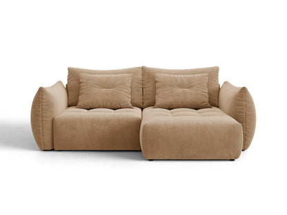 Bloom — Sofa (250x152x87 cm) Almond Beige (Casino Lion) Right