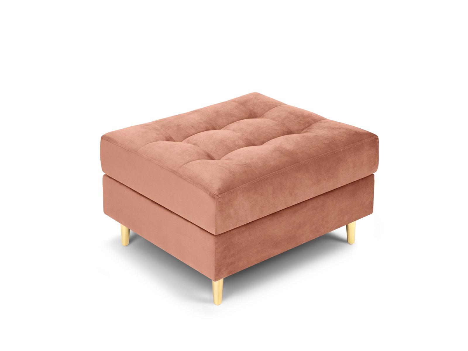 Aspen — Pouf Pink (Salvador 11) Gold Metal