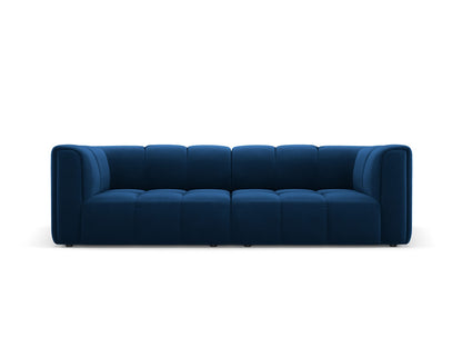 Moritz — Sofa Royal Blue (Bluvel 86) Black Plastic