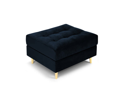 Aspen — Pouf Royal Blue (Salvador 5) Gold Metal