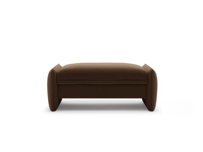 Georgia — Pouf (115x70x43 cm) Chocolate (Magic Velvet 2299)