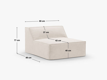 Jodie — modulinė sofa (80,0 x 99,0 x 77,0 cm)