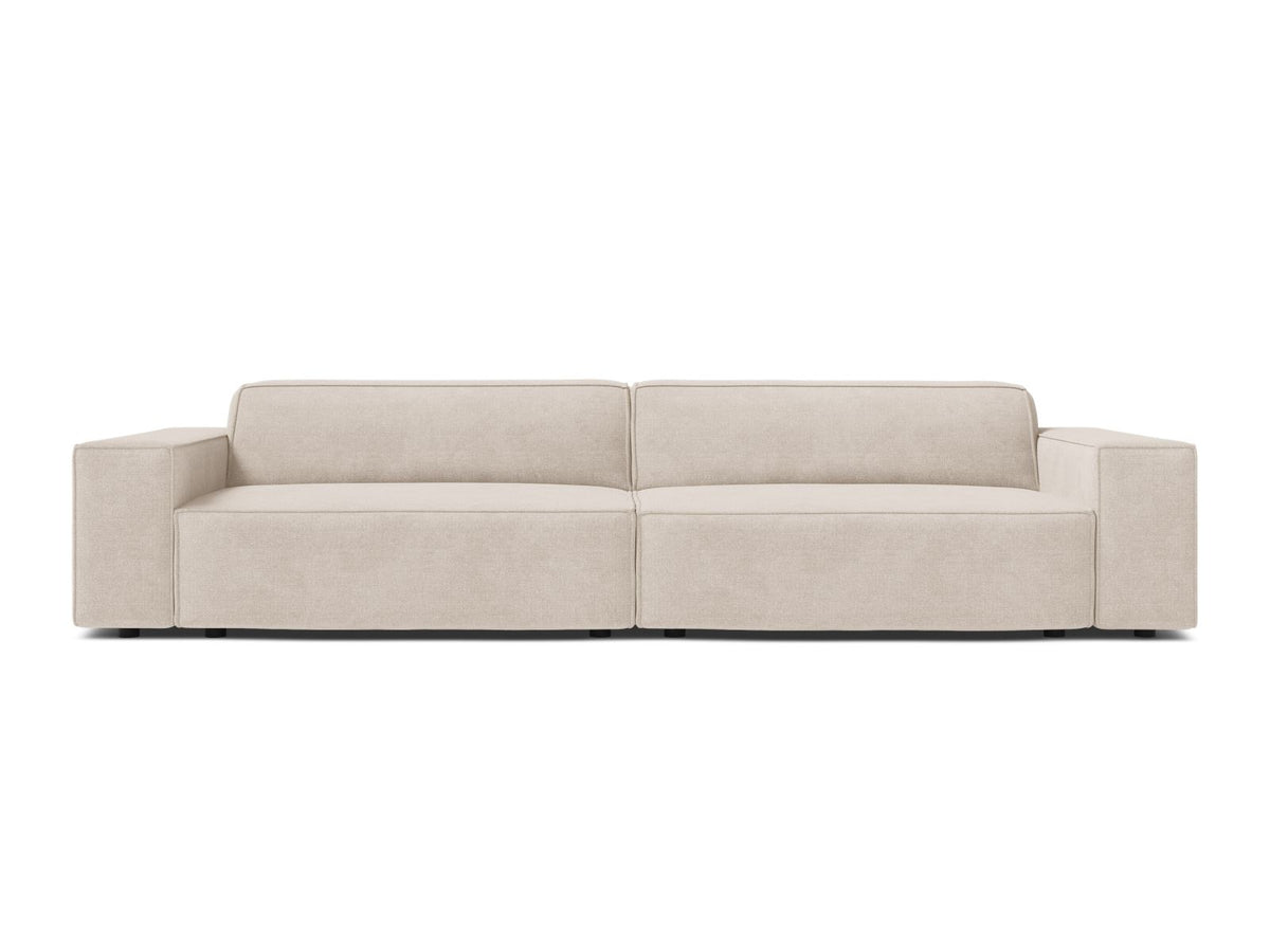 Jodie — Sofa Beige (Liberty 2) Black Plastic