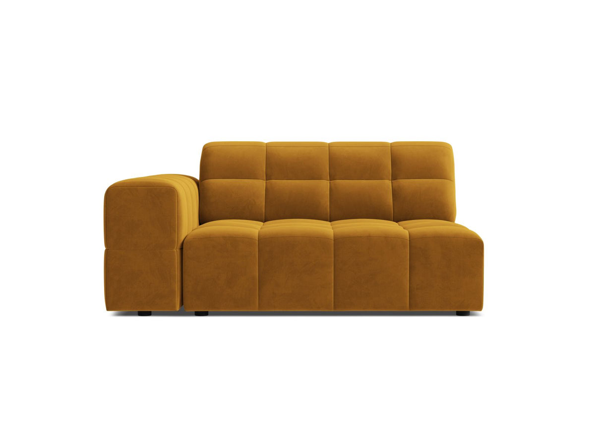 Jennifer — Modular Sofa (126x102x78 cm) Yellow (Bluvel 68)