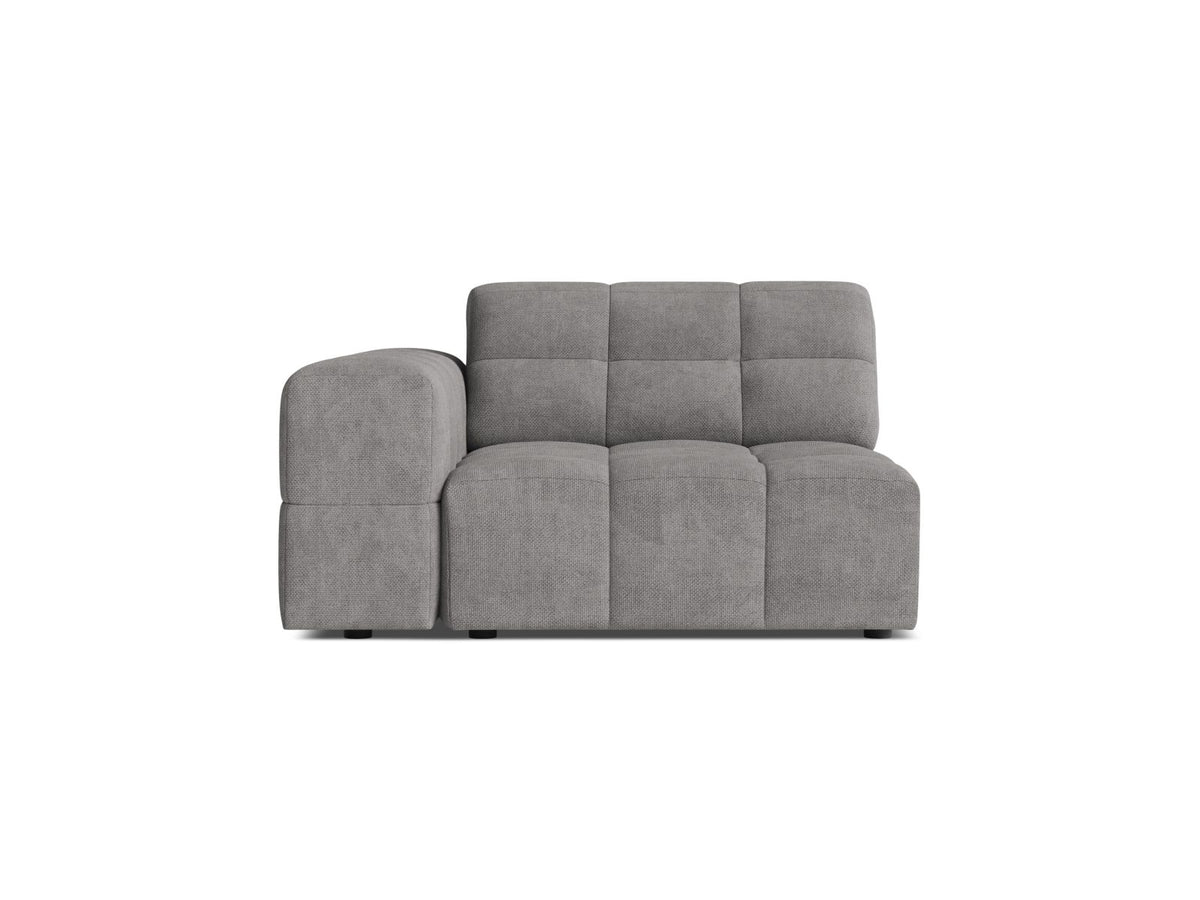 Jennifer — Modular Sofa (106x102x78 cm) Light Grey (Eden 18 Grey) Left
