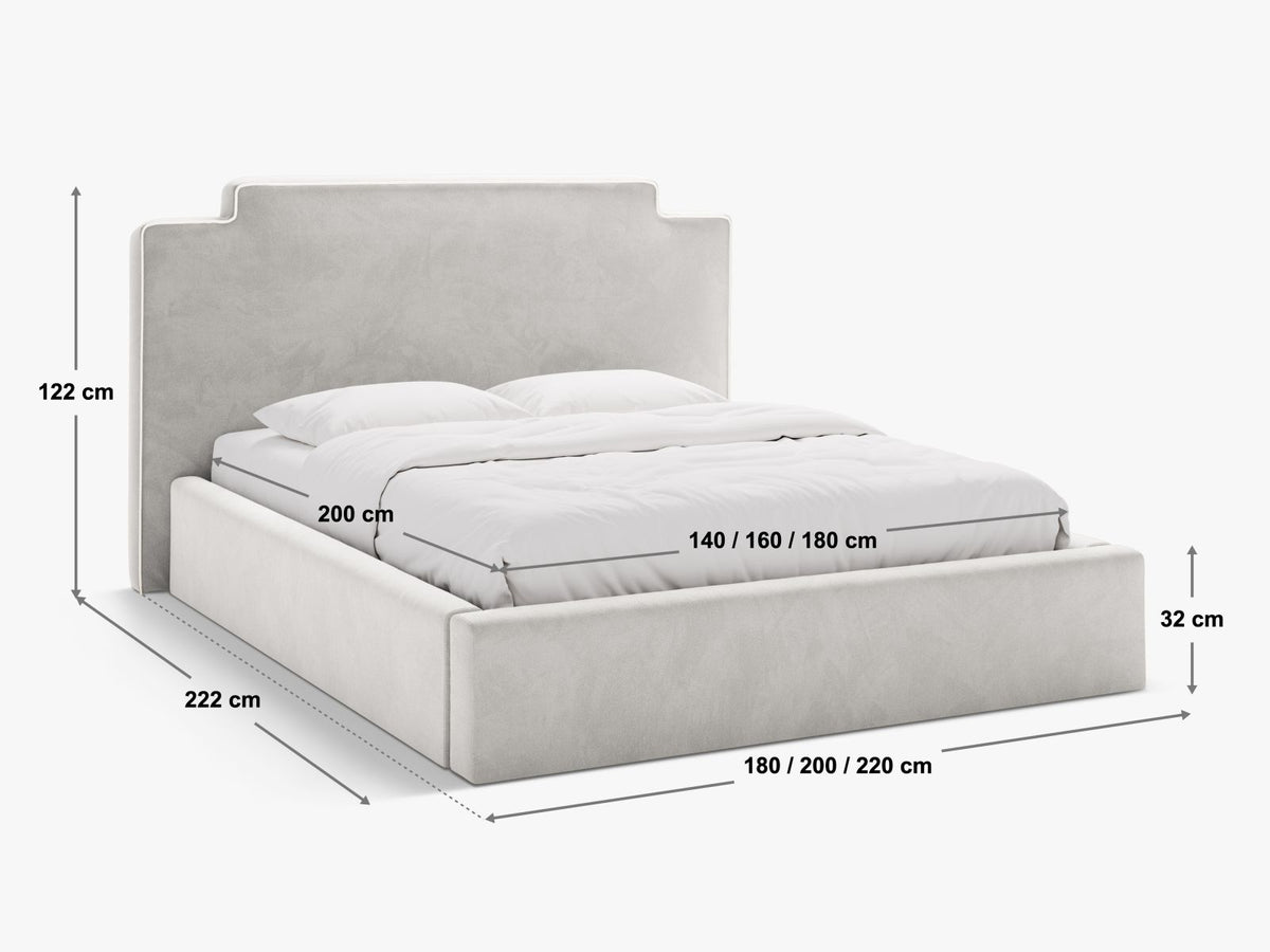 Princess — Bed (200x222x122 cm)